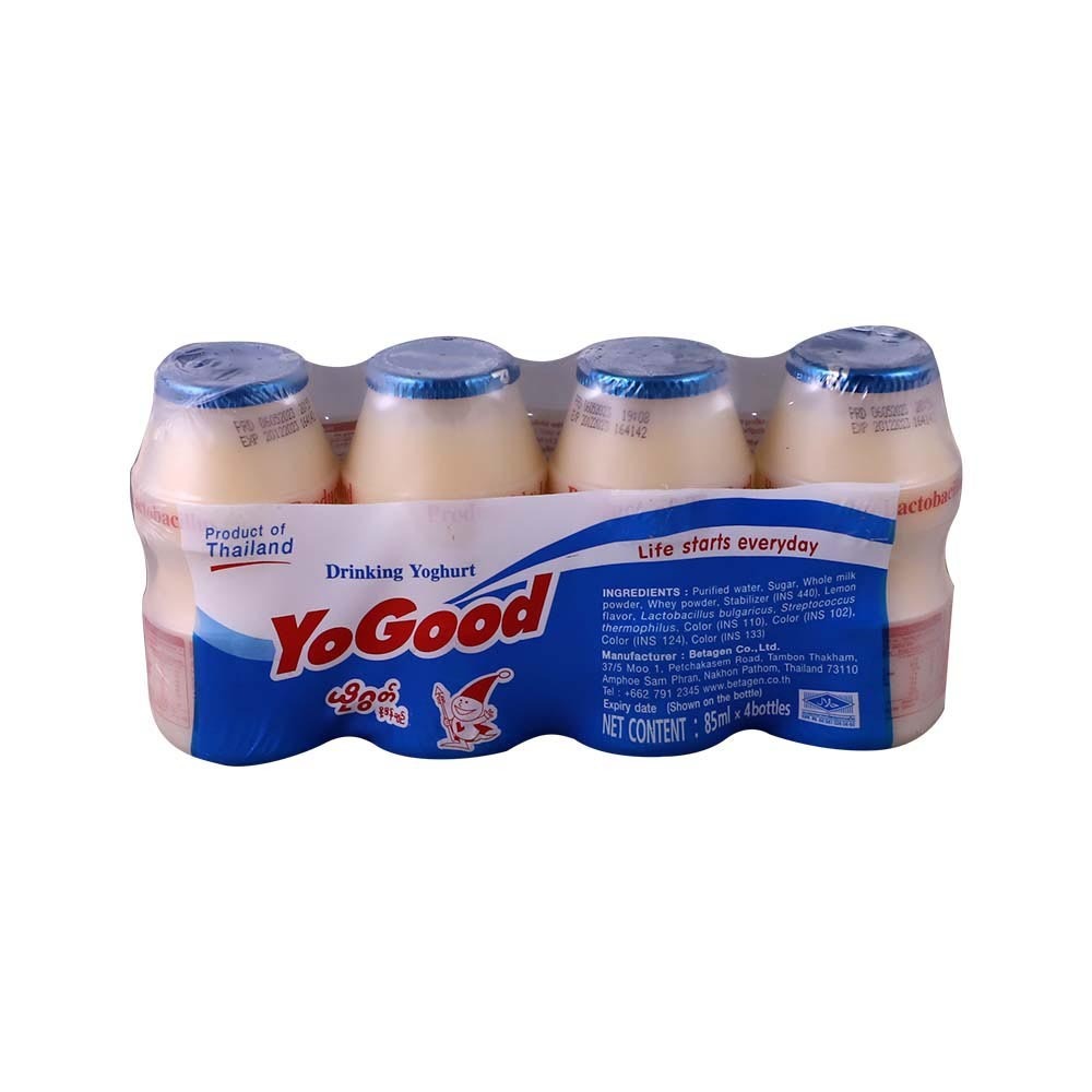 Yogood Drinking Yoghurt 4X85ML