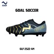 Goal Soccer Shoes Black & Gold GLF-2522-AN (No-44)