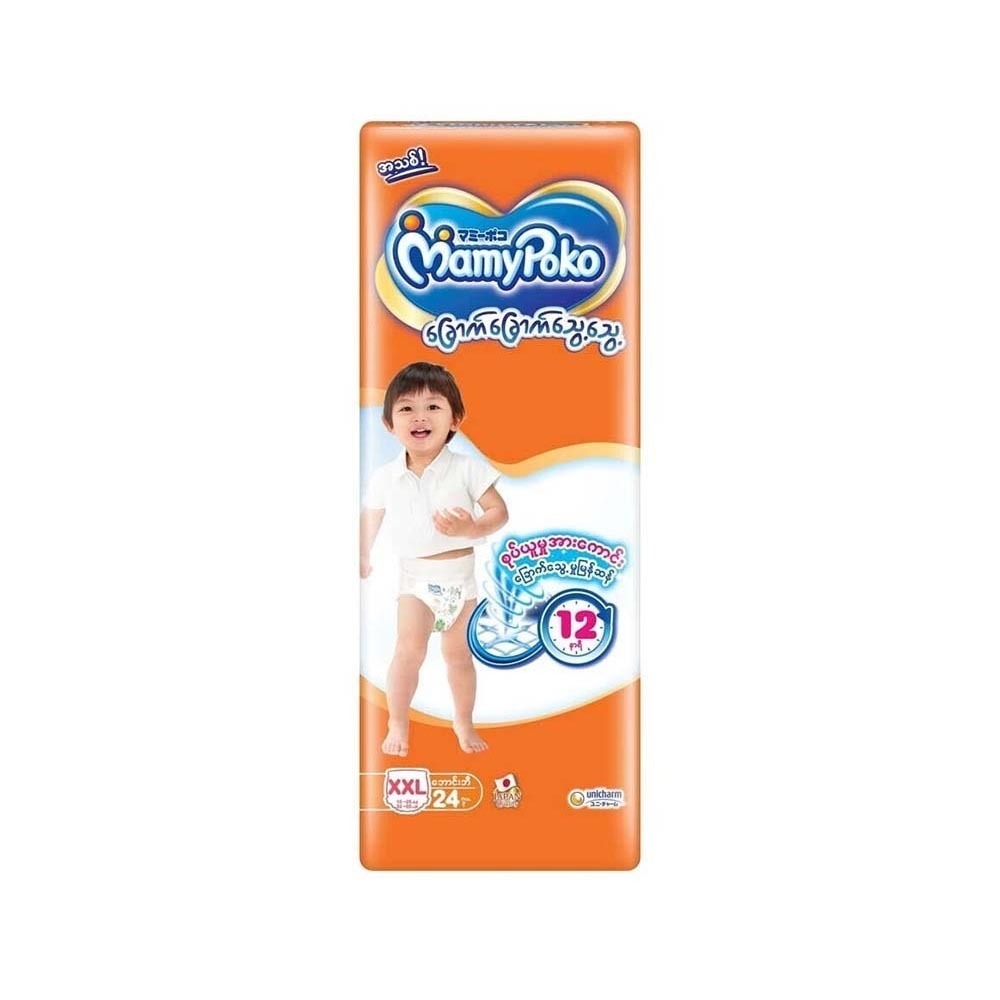 Mamypoko Baby Diaper Pants D&N Jumbo 24PCS (XXL)
