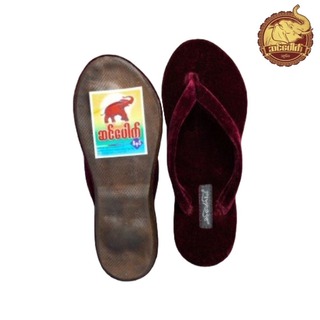 Sin Pauk Men Velvet Slipper (Green,No-16) SPM-001