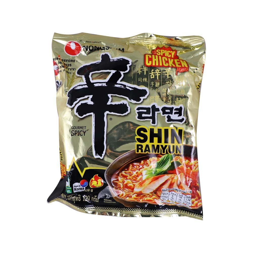 Nong Shim Shin Ramyum Spicy Chicken 120G
