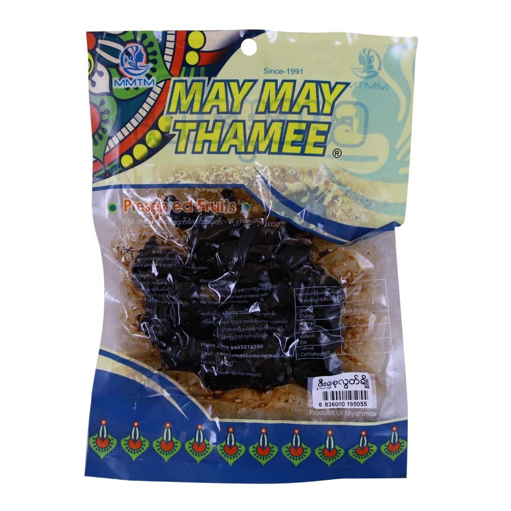 May May Thamee Preserved Plum Sweet 100G