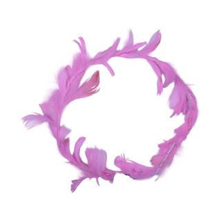 Uncle Gyi LED Glowing Feather Crown Headband Blue 10PCS