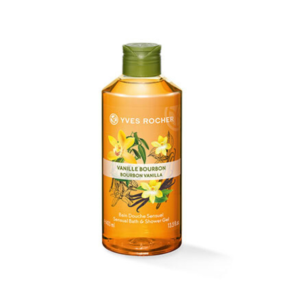 Yves Rocher Bourbon Vanilla Sensual Bath & Shower Gel 400ML (52407)