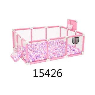 Baby Cele Stainless Steel Frame Playpen 15426 Pink