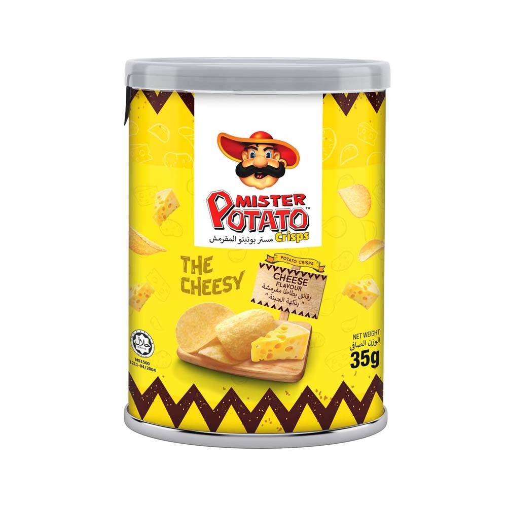 Mister Potato Crisps Cheese 35G