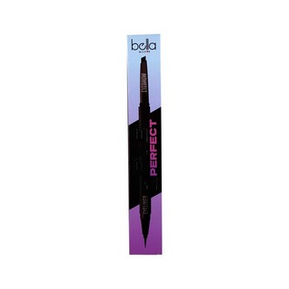 Bella Eye 2 Perfect Brow Pencil & Liner 0.15G Black