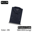 SOLO COLLLECTION SBA 003 (Long) Slim Fit Shirt Extra Large 05