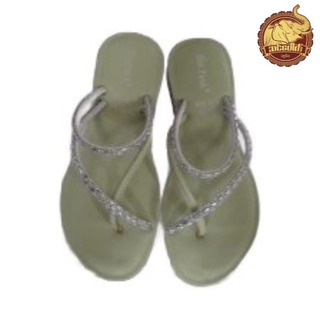 Sin Pauk Women Leather Slipper (Design-7,No-36) BGW-016