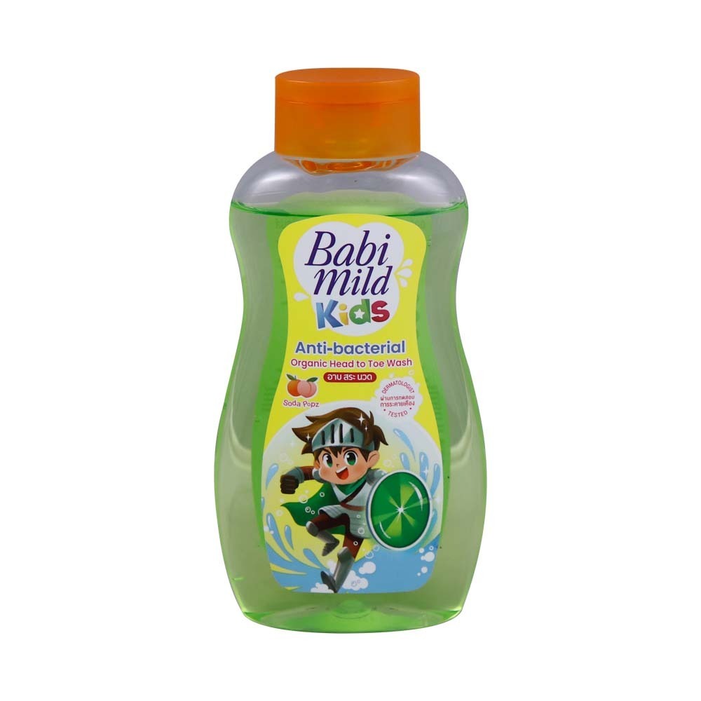 Babi Mild Kids Head To Toe Wash Soda Popz 190ML