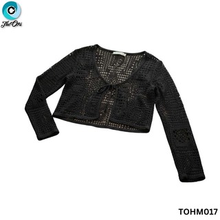 The Ori Women Cardigan TOHM017 Black Medium