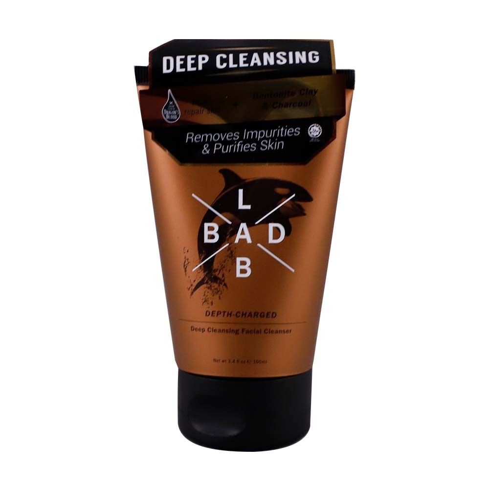 BAD LAB Depth-Charged Deep Cleansing Facial Cleanser For Men 100ML