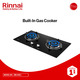 Rinnai Built-In Gas Cooker RB-2 HG  Black