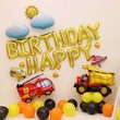 Carryall Myanmar Happy Birthday set G  HBD017 (Gold)