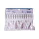 KM Clothes Pegs with Ring 15PCS No.1005