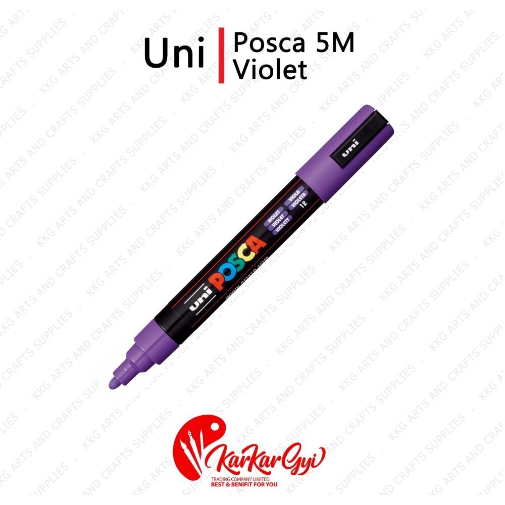 Uni Posca Marker 5M  1.8-2.5mm Violet
