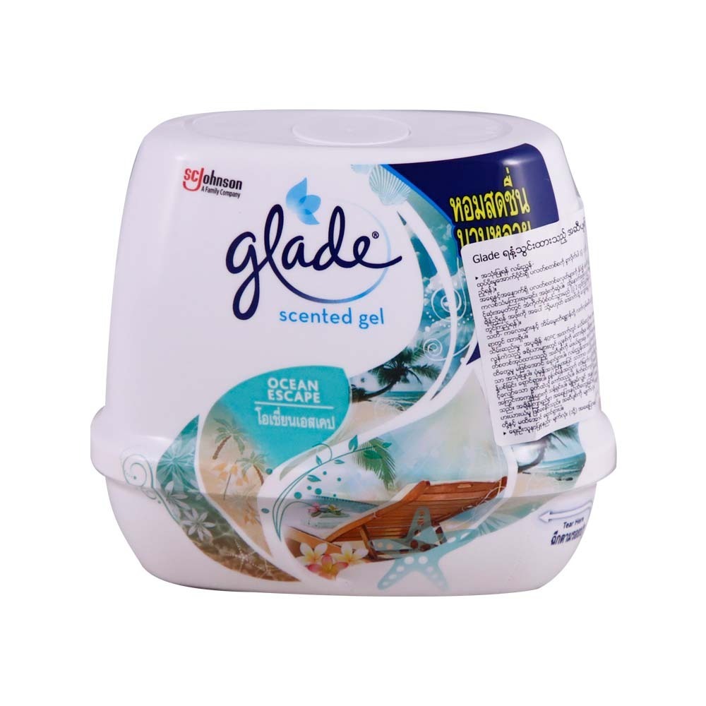 Glade Scented Gel Ocean Escape 180G