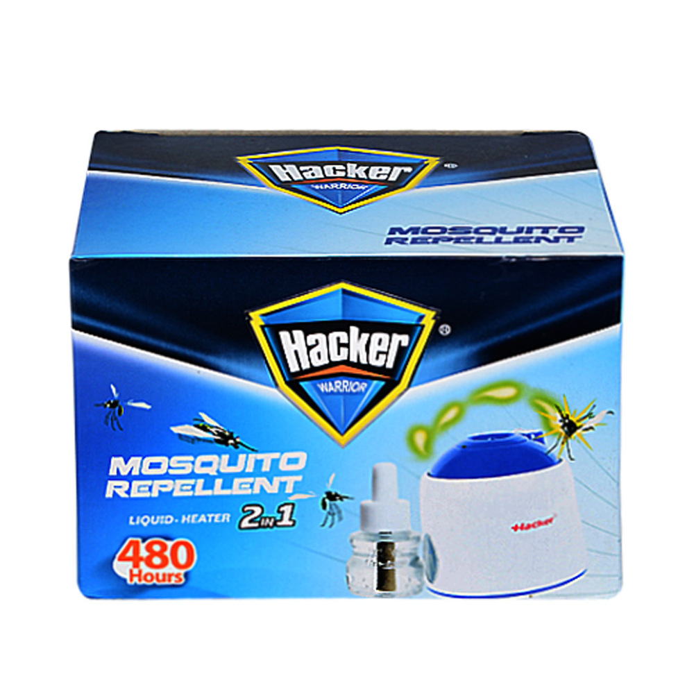 Hacker Electric Mosquito Vaporizer with Refill 45ML