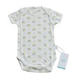 Tiny Cozy Airy Cotton Body Suite (Short Sleeve) TC2023M Yellow & Purple