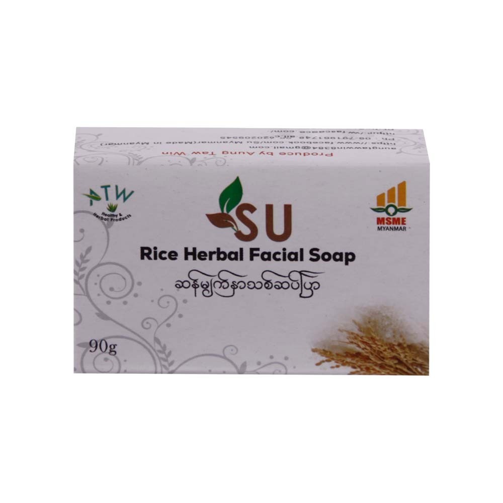 Su Facial Soap Rice Herbal 90G