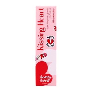 Hearty Heart Satin Kissproof Lipstick 1.2G (Kiss It Over)