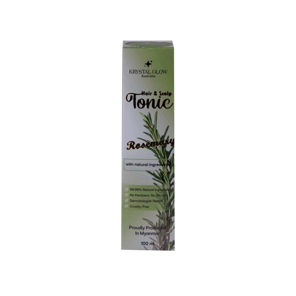 Krystal Glow Hair & Scalp Tonic Rosemary 100ML