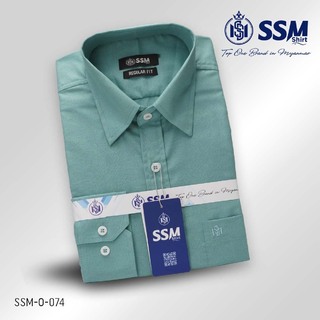 Oxford Shirt Long Sleeve 3XL (Wood Brown) SSM-O-P-L-030