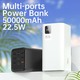 Konfulon J-13 (50000mAh Fast Charging 22.5W Power Bank) Black