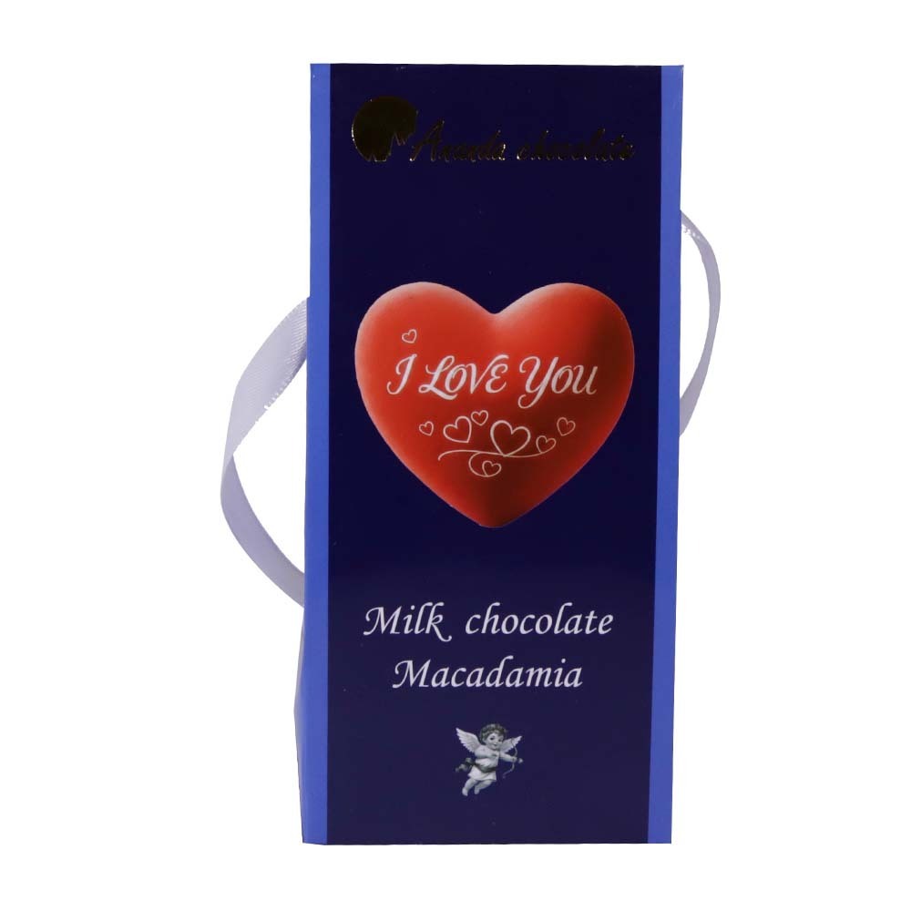 Ananda Chocolate I Love You Milk Macadamia 100G