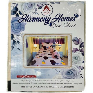 Harmony Homes Single Bedsheet BS06 (HH Single-210)