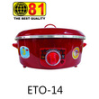 81 Electronic ဒယ်အိုး 1350W 14in W