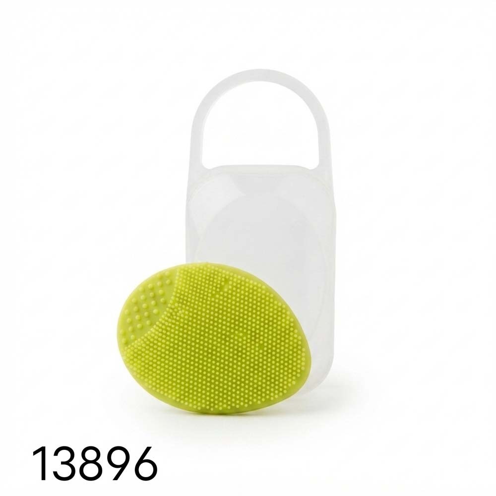 Baby Cele Silicone Hairbrush Green 13896