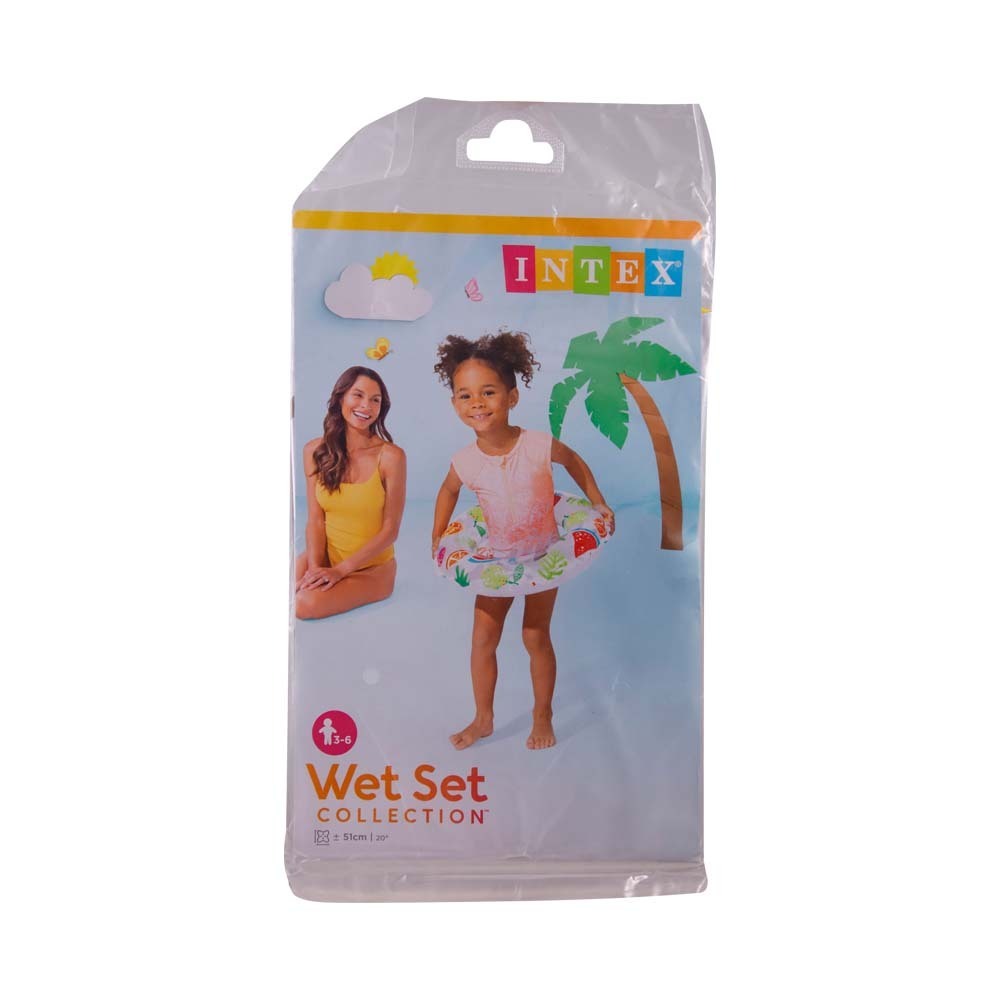 Swimming Lively Print Swim Rings No.59230NP