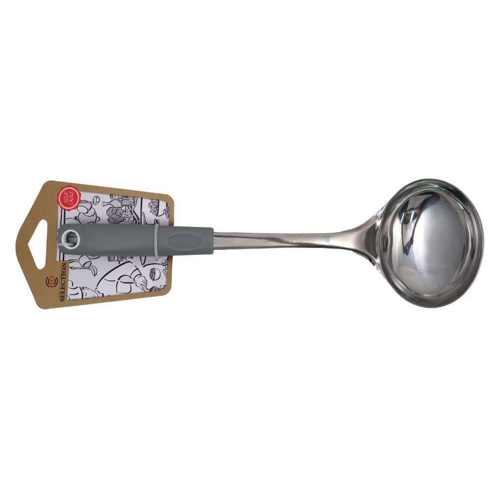 City Selection Stainless Steel Soup Ladle B0010 (Dark Gray)