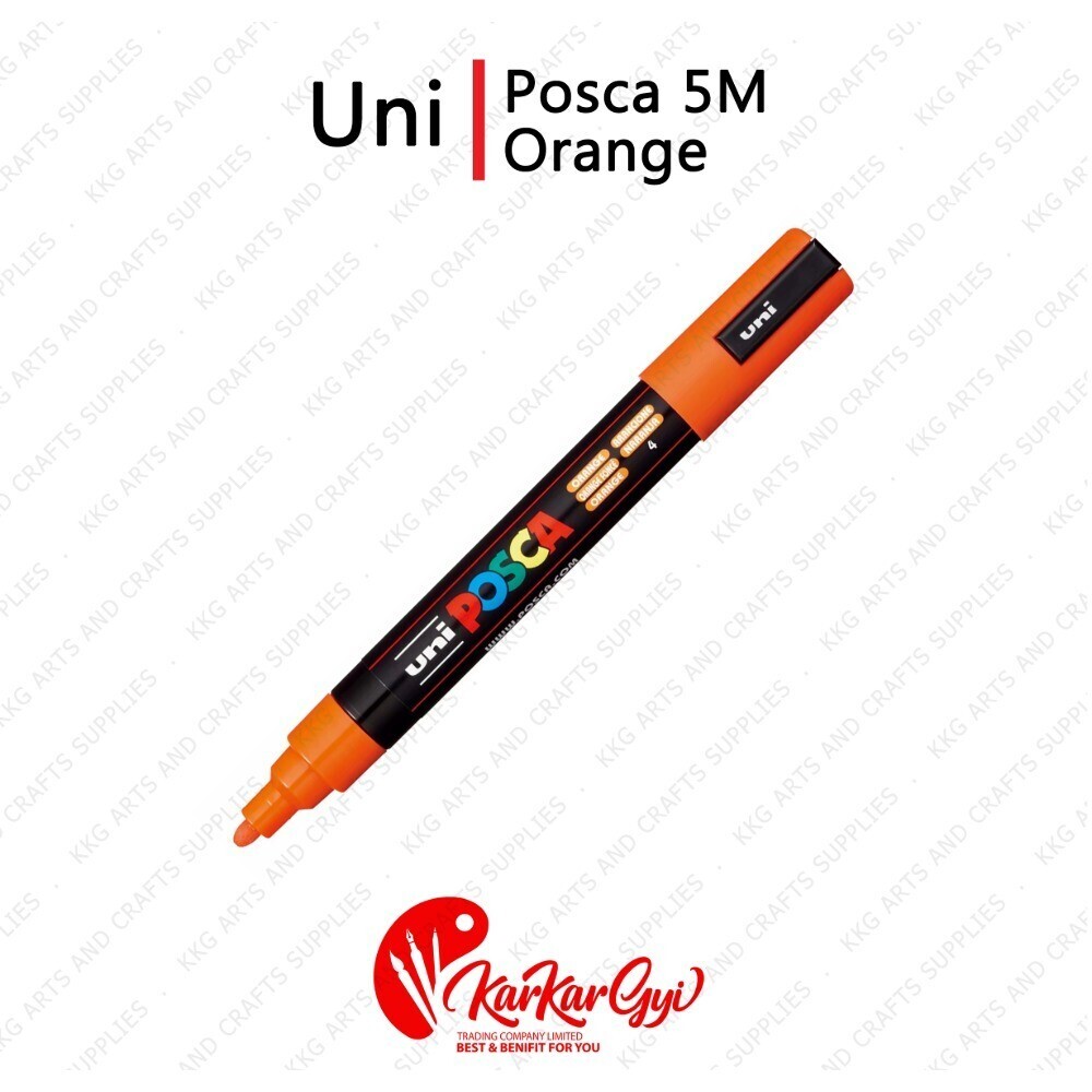 Uni Posca Marker 5M  1.8-2.5mm Orange