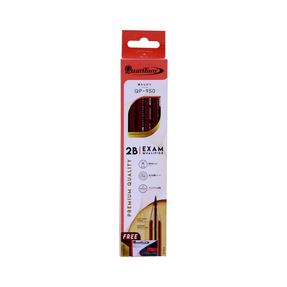 Quantum Pencil 2B 12PCS Qp-950