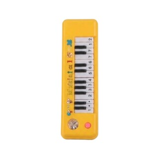 Baby Cele Mini Electric Musical Piano Toy 12438 Yellow