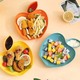 Beauty House Apple Shape Plate (Mint Green)