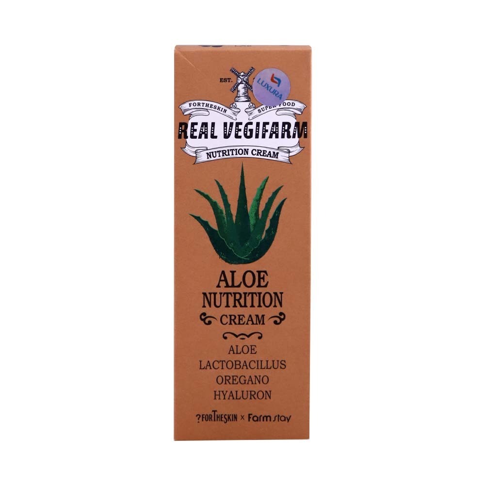 Fortheskin Real Vegifarm Aloe Face Cream 100ML
