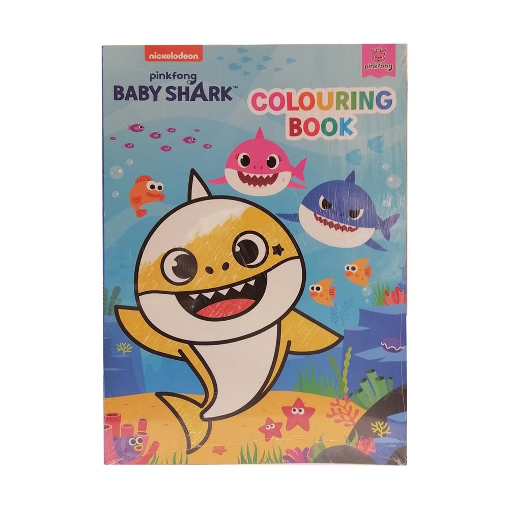 Baby Shark Colouring Book
