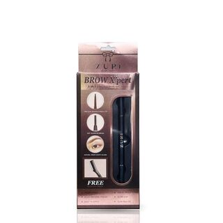 ZURI Brow X'pert Eyebrow + Razor Set (Brown)