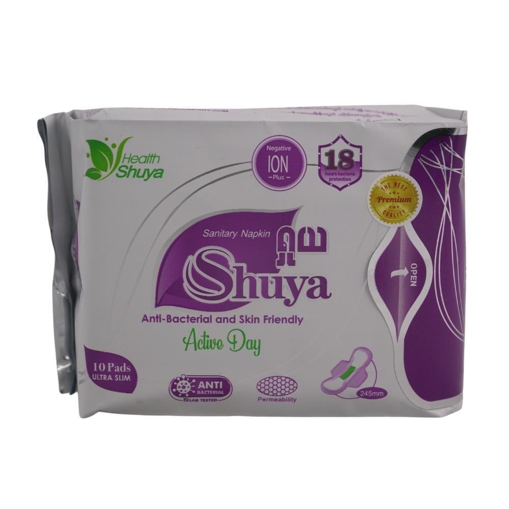 Shuya Active Day Sanitary Napkin Pads 240MM 10PCS