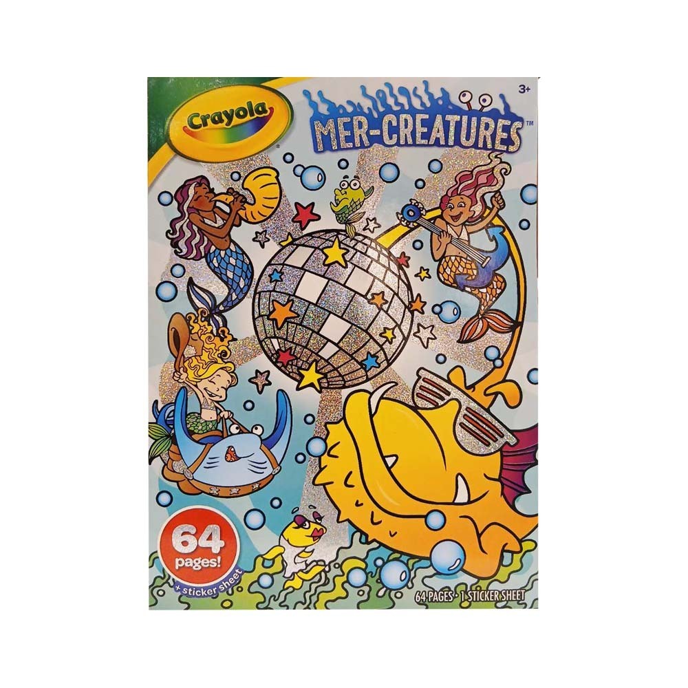 Crayola Mer-Creatures Page-64 No.04-0644 (Sticker)