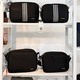 Konoko Arrow Crossbody Bag Small (Black Plain)
