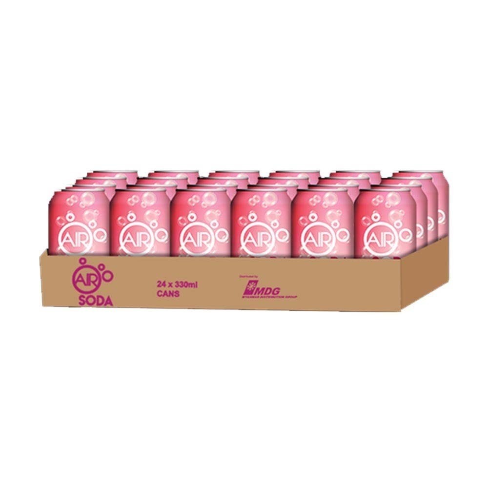 Air Soda Passion Fruit Soda Water Carbonated Drink 330MLx24PCS