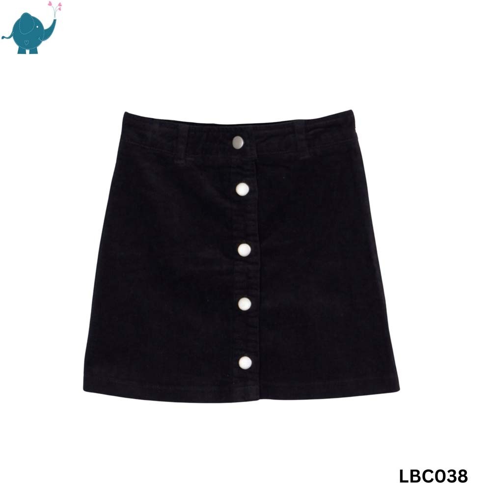 Max & Mia Kid Girl Short Skirt LBC038 Black 10 Years