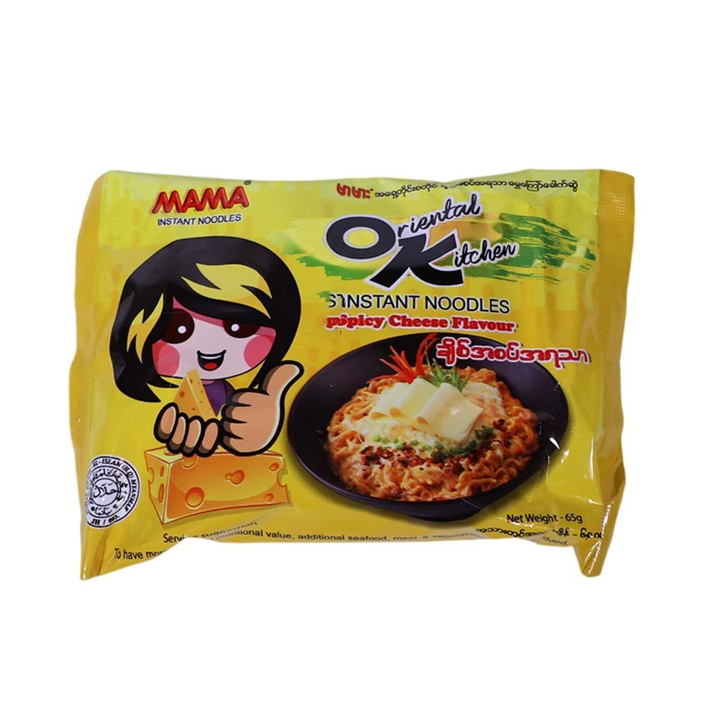 Mama Instant Noodle Oriental Korean Spicy Cheese 65G