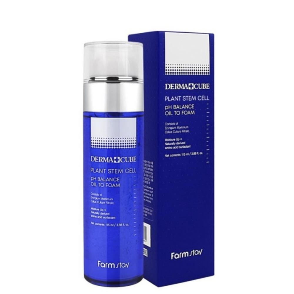 DERMACUBE PLANT STEM CELL pH BALANCE OIL TO FOAM 115 ML