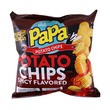 Pa Pa Fried Potato Chips Spicy 45G