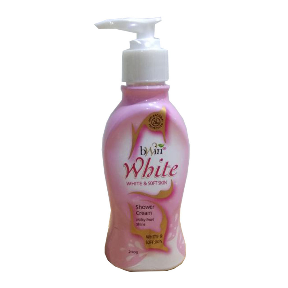 Bwin White Milky Pearl Shine Shower Cream 200ML